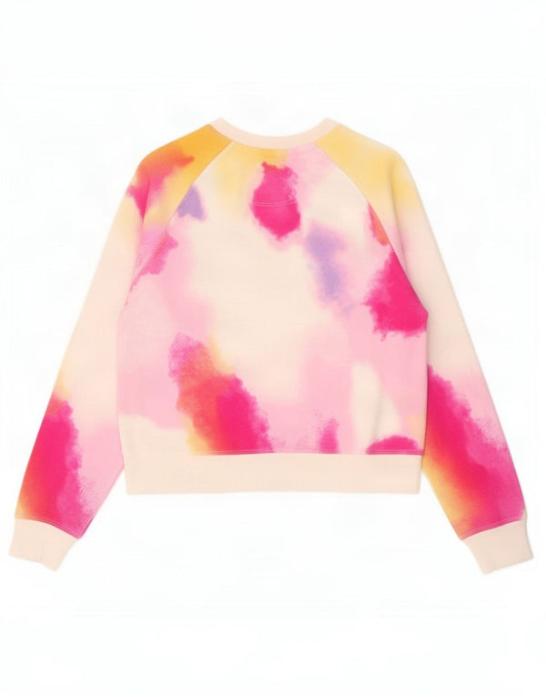 Damska bluza Champion Crop Sweatshirt UK 16, duża, wielokolorowa Tie Dye