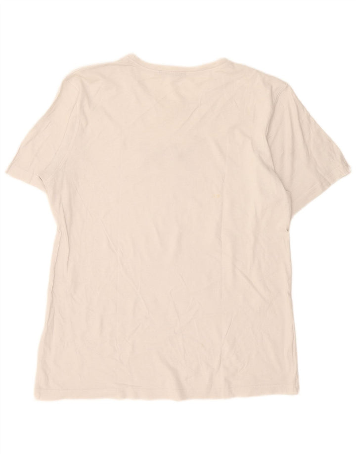 Męski T-shirt z grafiką Helly Hansen, duży, biały