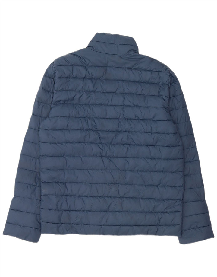 Męska ocieplana kurtka Harmont & Blaine UK 38 Średni niebieski nylon