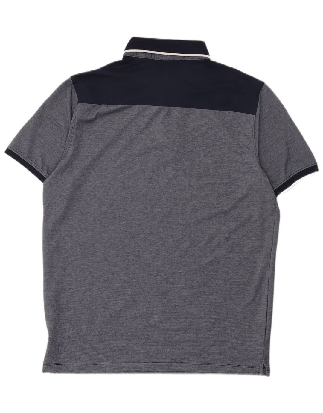 Męska koszulka polo DKNY, średnia, granatowa, bawełniana