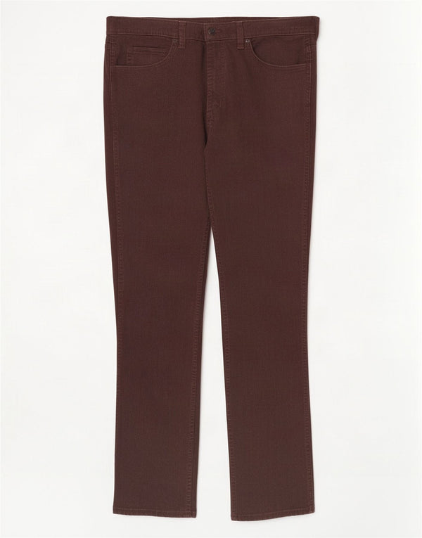 Męskie spodnie Levi's 511 Slim Casual W38 L34 Burgundowa bawełna