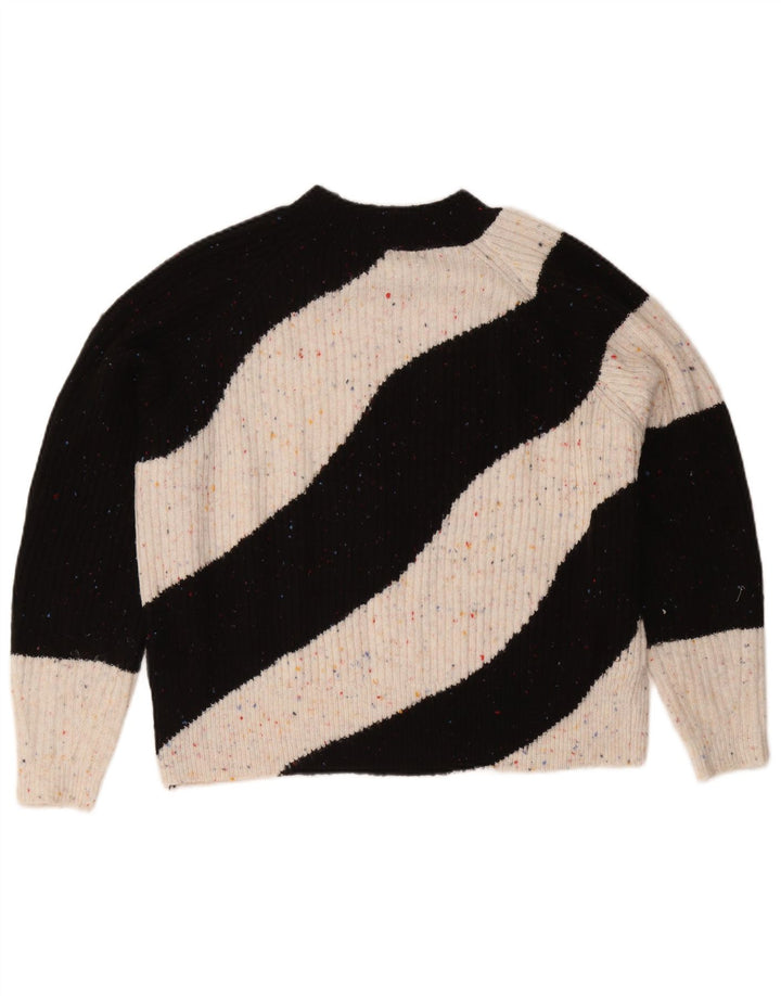 Marks & Spencer Damski sweter z golfem UK 14, średni czarny
