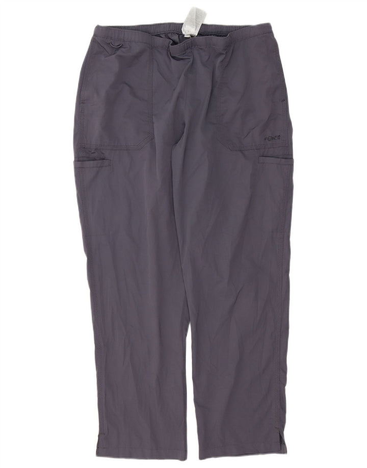 Męskie spodnie Carhartt Petite Straight Cargo, duże W34 L28, szary poliester