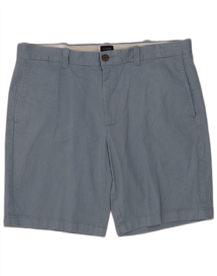 Męskie spodenki chino J. CREW W34, duże, niebieskie, bawełniane