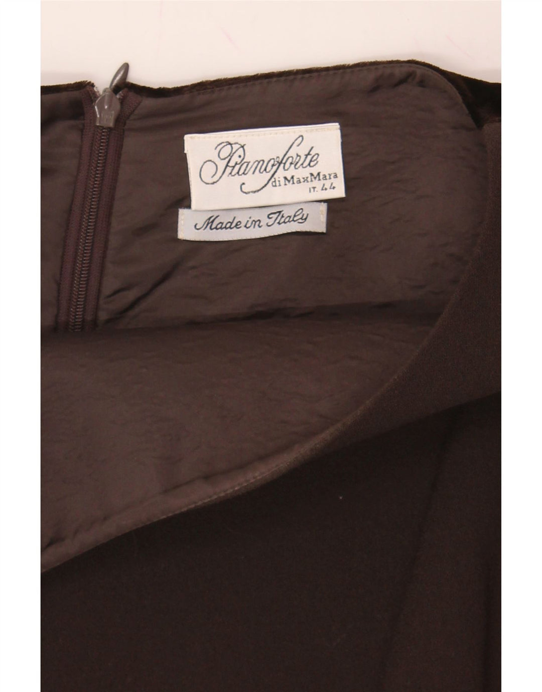 MAX MARA Womens Sleeveless Sheath Dress IT 44 Medium Brown Colourblock Vintage Max Mara and Second-Hand Max Mara from Messina Hembry 