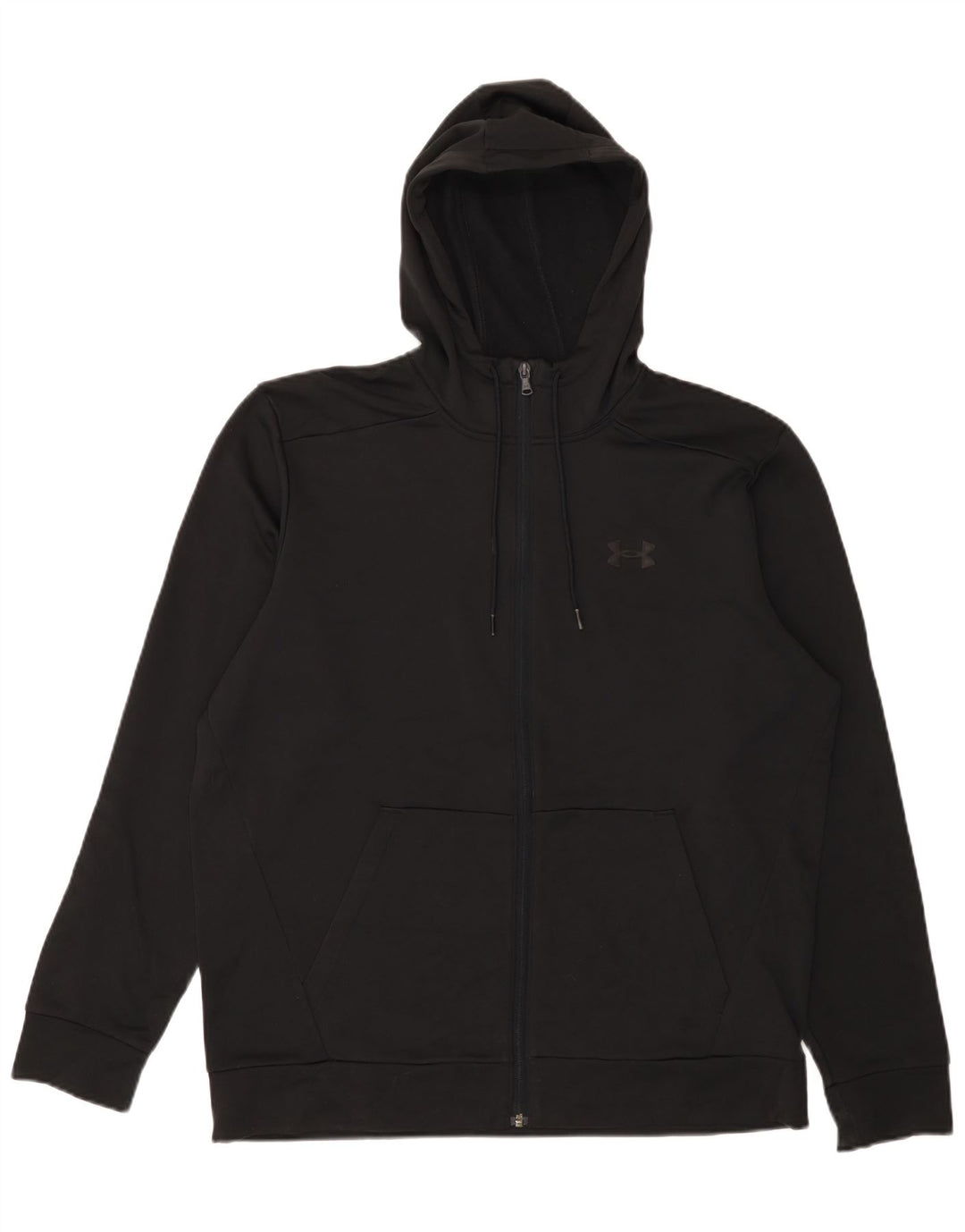 Męski sweter z kapturem i zamkiem Under Armour, duży, czarny