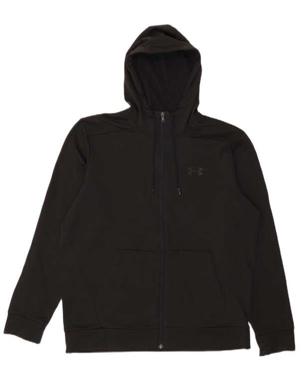 Męski sweter z kapturem i zamkiem Under Armour, duży, czarny
