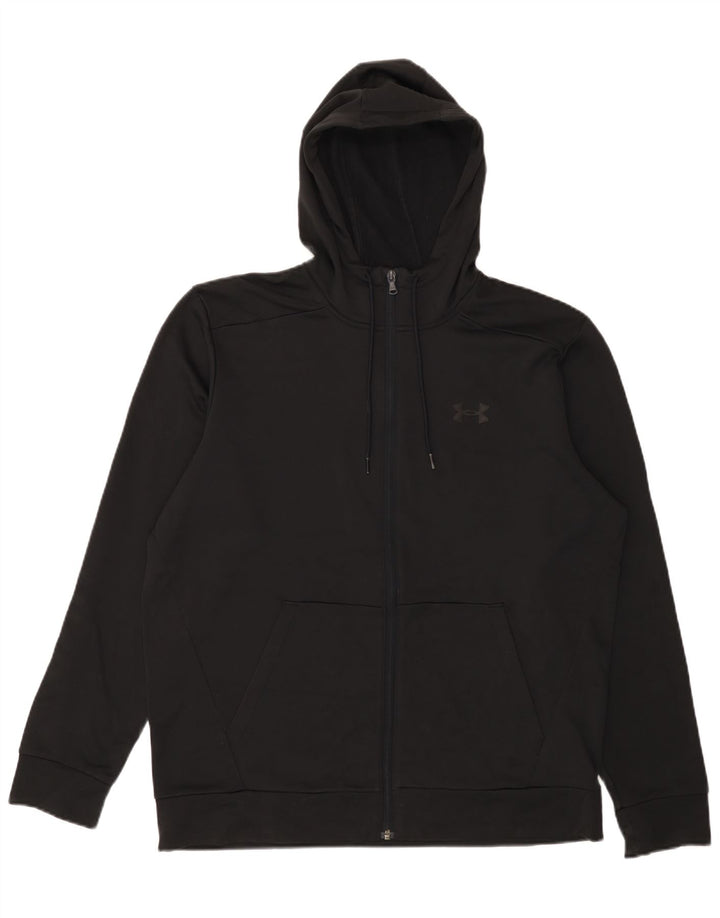 Męski sweter z kapturem i zamkiem Under Armour, duży, czarny