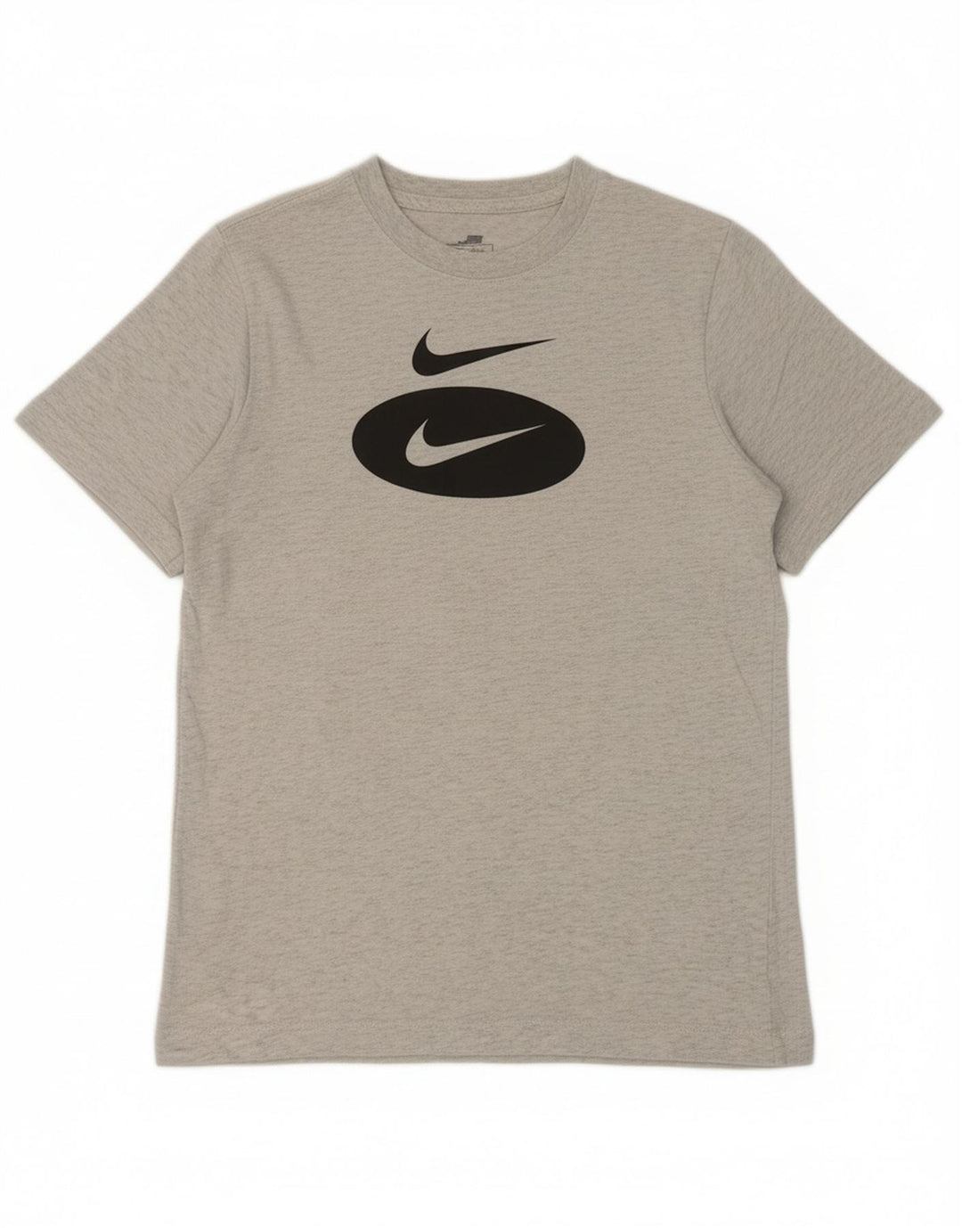 NIKE Boys Graphic T-Shirt Top 10-11 Years Medium Grey Cotton