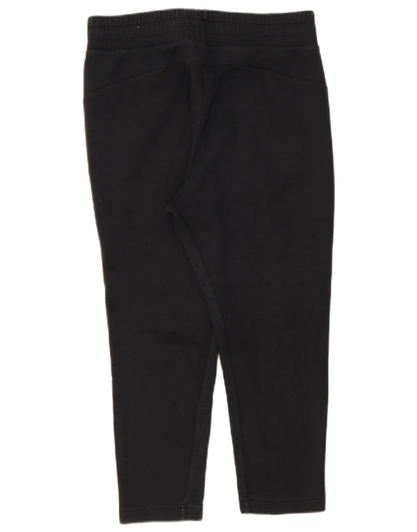 Damskie spodnie dresowe Puma Crop Joggers UK 14, duże, czarne, bawełniane
