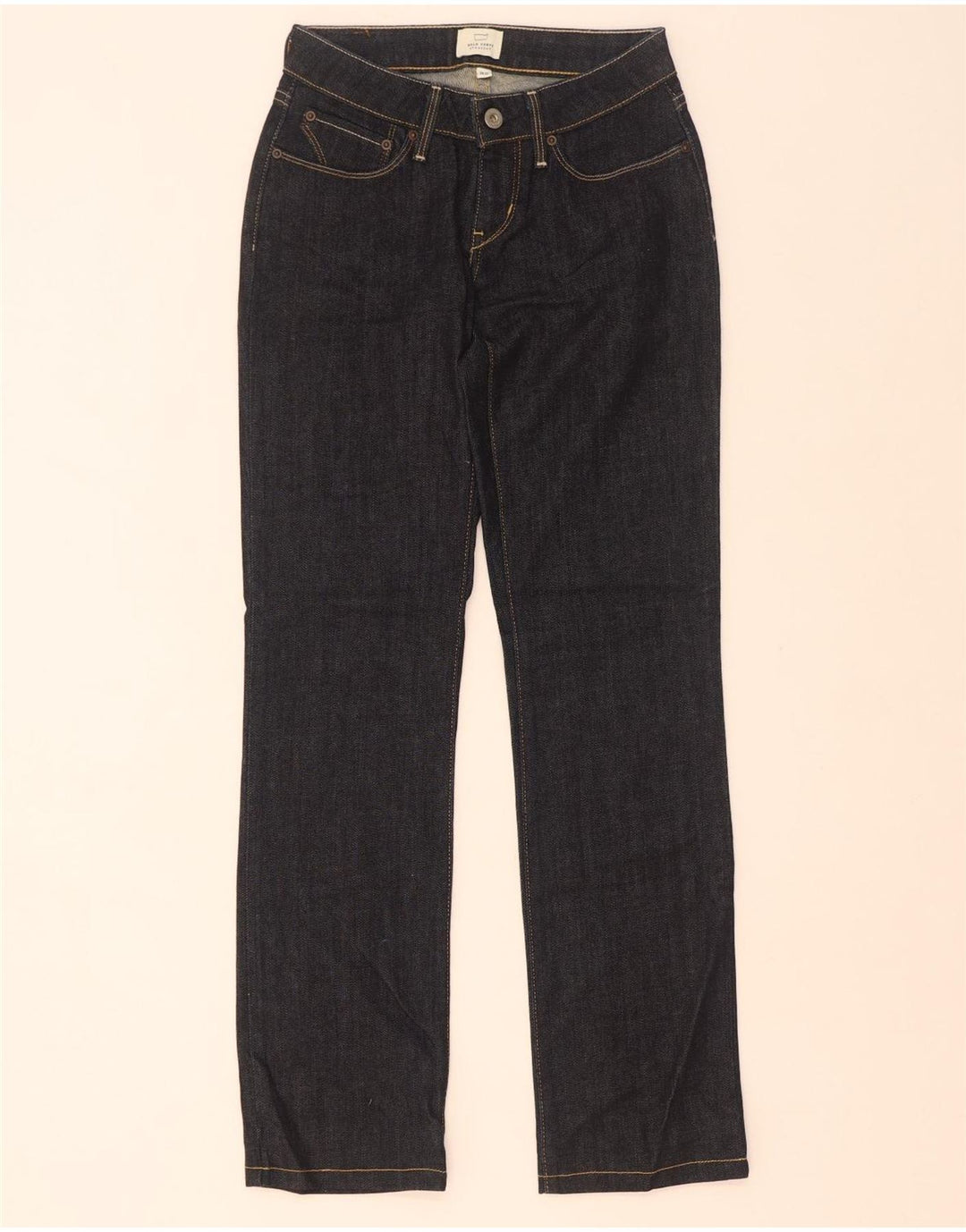 Damskie jeansy Levi's Bold Curve Straight W25 L32 Czarna bawełna