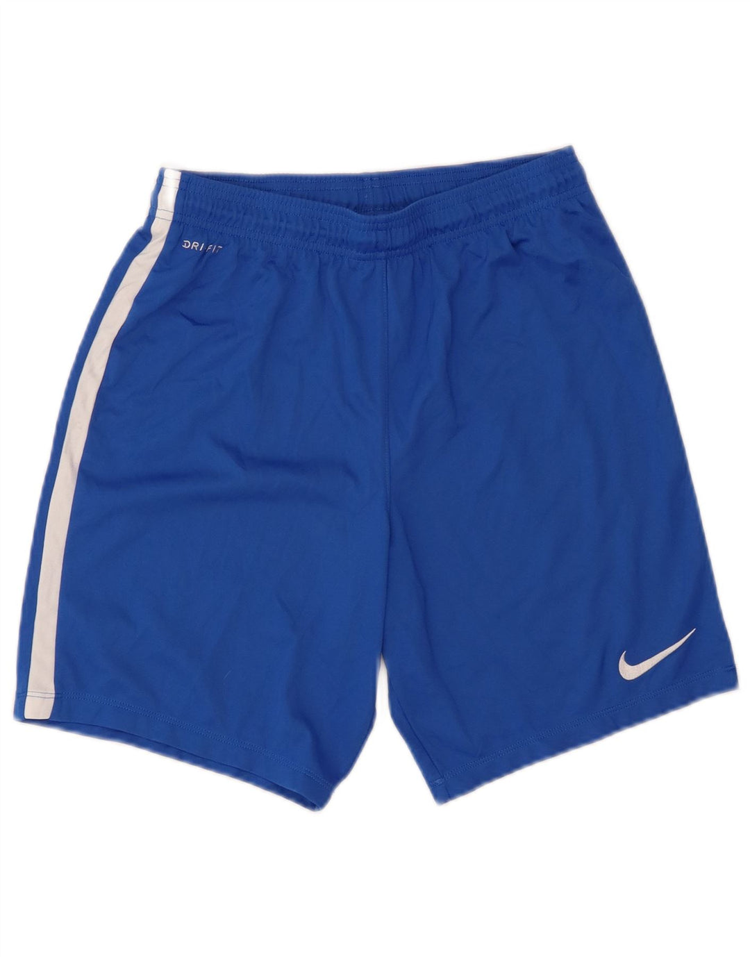 NIKE Mens Dri Fit Sport Shorts Large Blue Colourblock Polyester