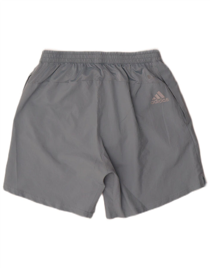 Męskie spodenki sportowe Adidas Graphic, duże, niebieskie, poliestrowe