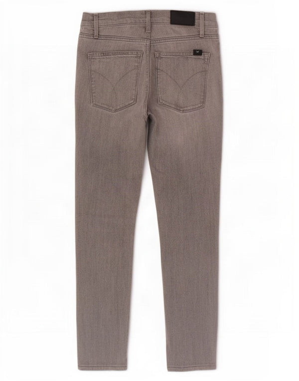 Damskie jeansy Skinny Calvin Klein W26 L27 Szare