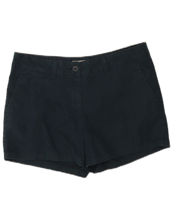 Marks & Spencer Damskie spodenki Chino UK 12 Medium W30 Granatowe, bawełniane