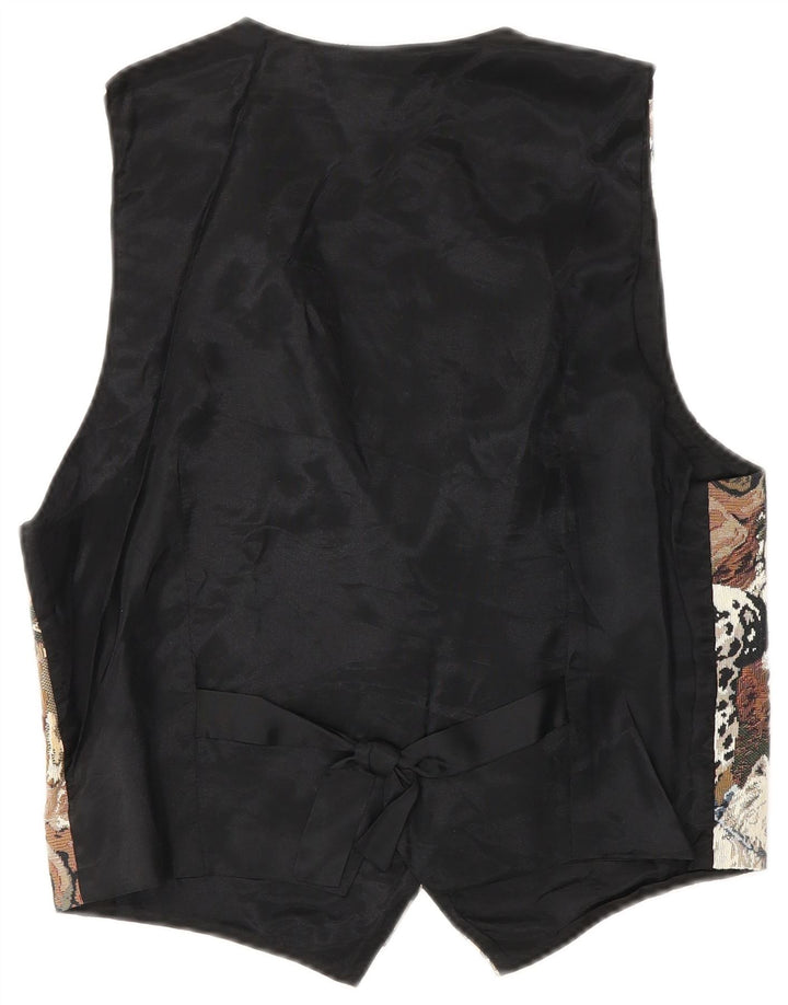 ORVIS Kamizelka damska UK 14 Średnia, wielobarwna bawełna z nadrukiem zwierzęcym