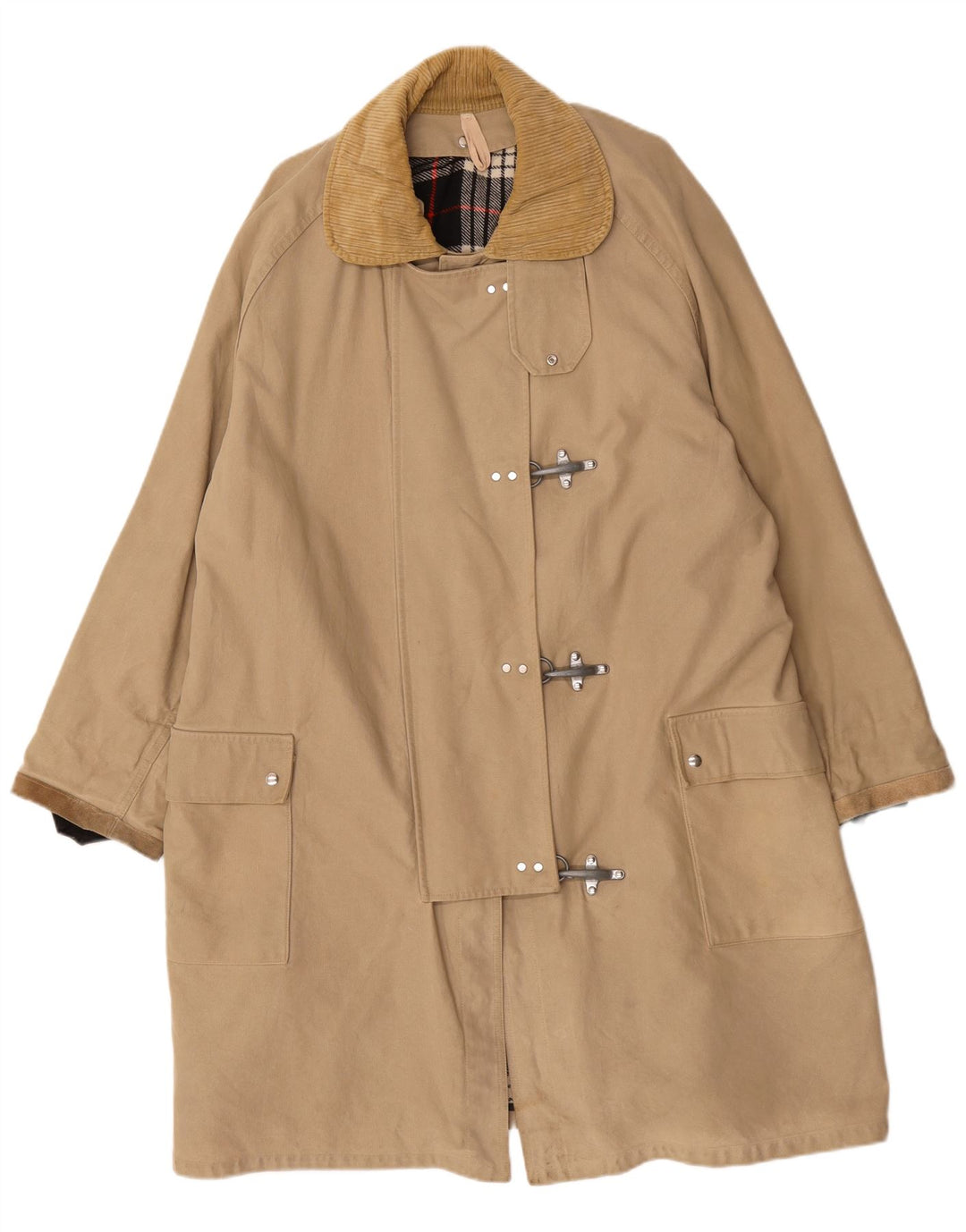 Płaszcz damski Fay Ema Duffle UK 20 2XL beżowy
