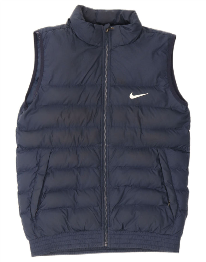 Chłopięca wyściełana kamizelka Nike 13-14 lat XL, granatowa, poliester