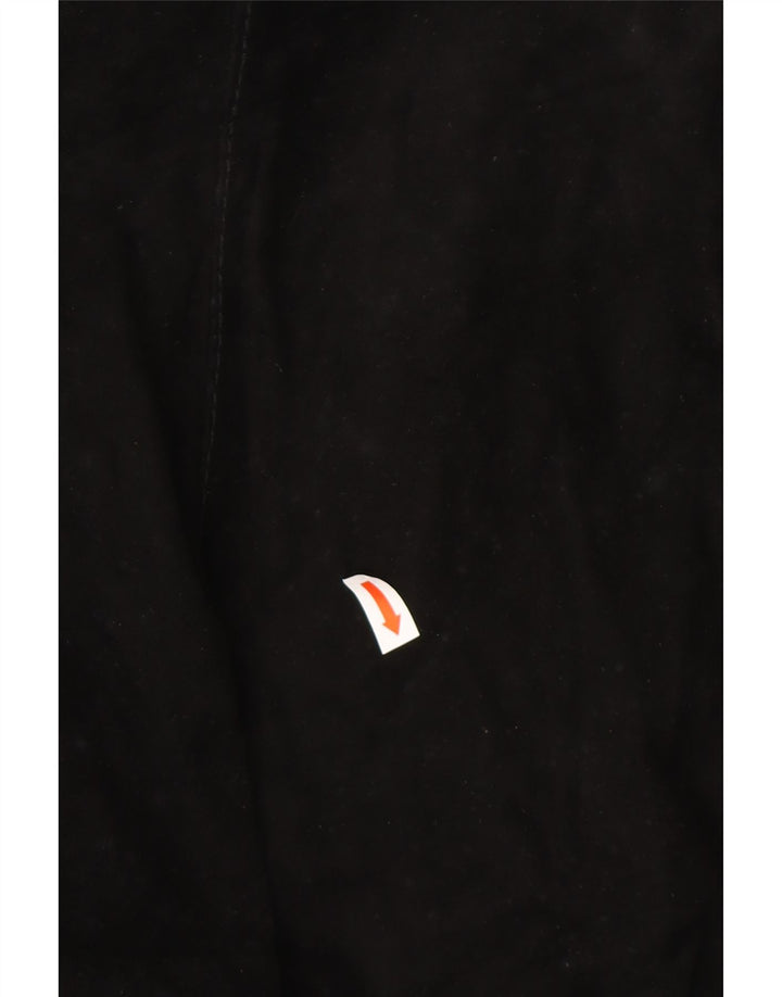 Damska kurtka zamszowa VINTAGE Crop UK 10 Small Black