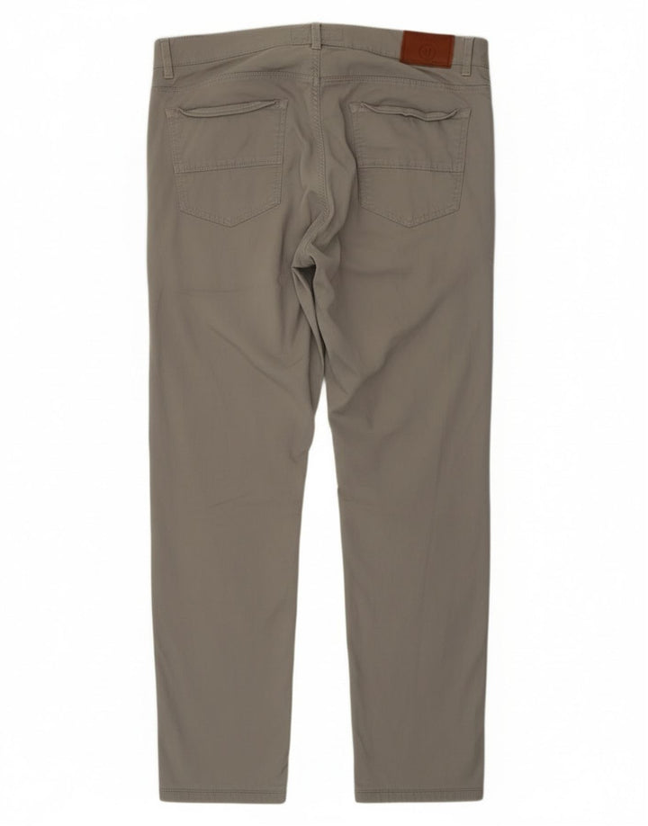 Damskie spodnie typu slim casual Trussardi W37 L31 szare