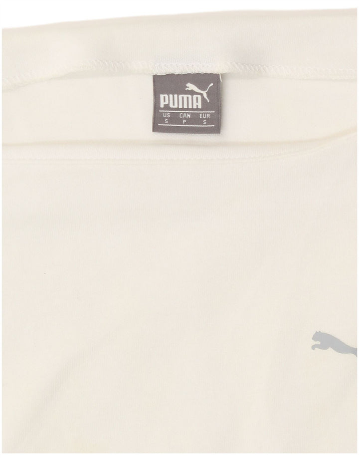 Damska bluza Puma o luźnym kroju, UK 10, mała, biała