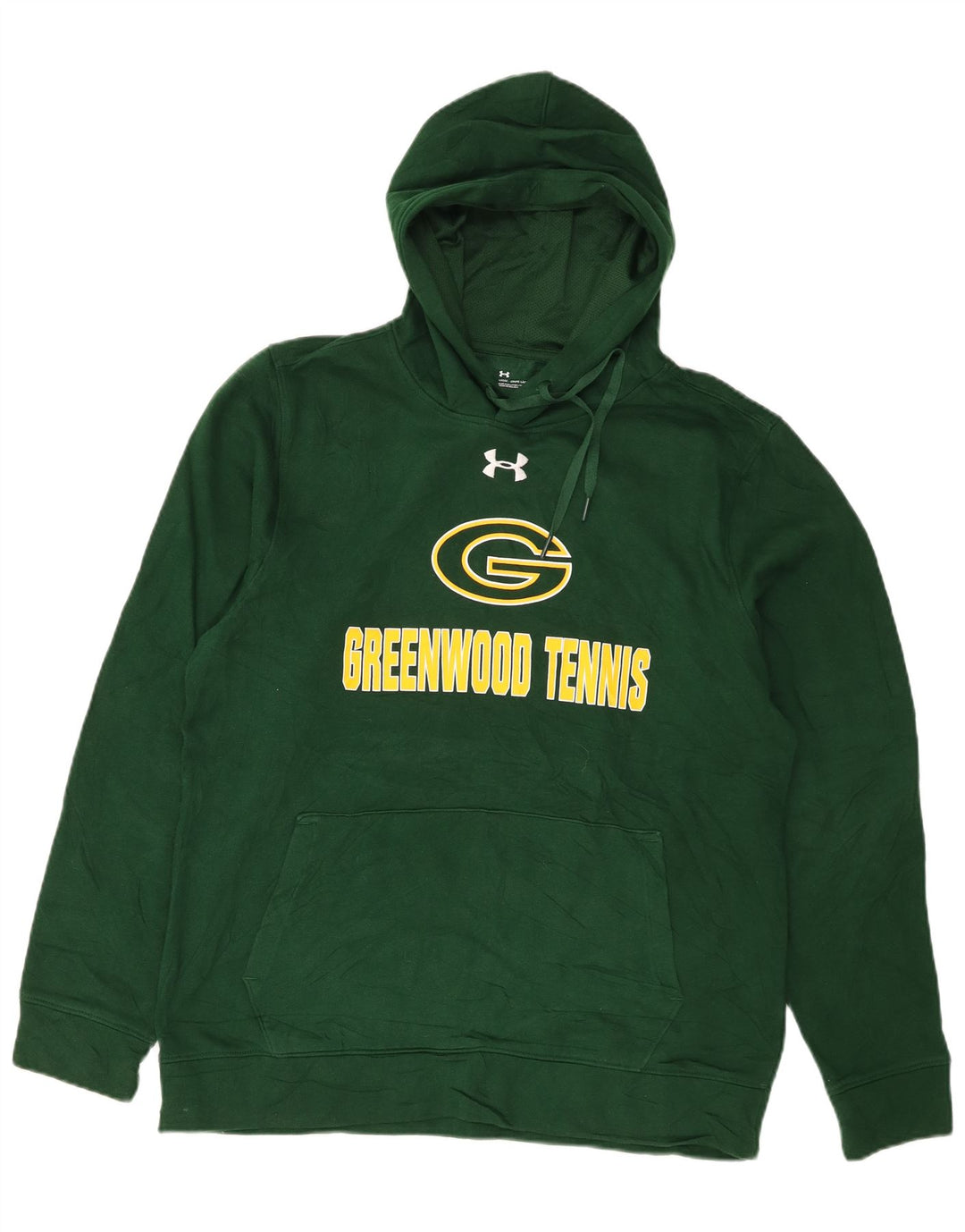 Męski sweter z kapturem Under Armour Graphic, średni zielony