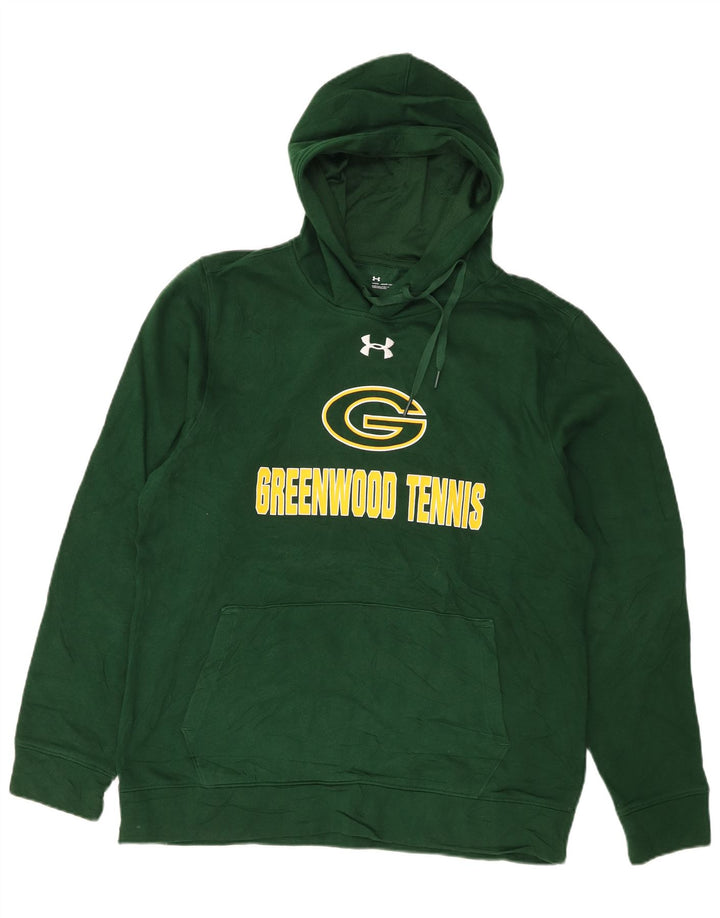 Męski sweter z kapturem Under Armour Graphic, średni zielony
