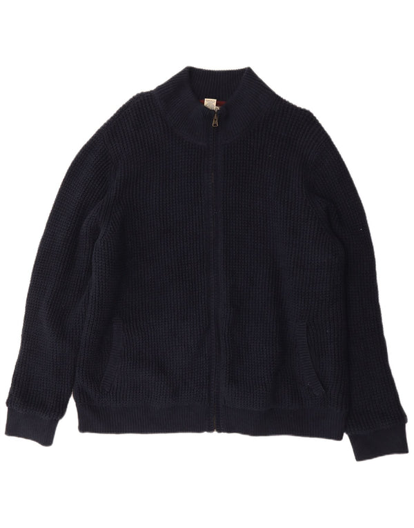 L.L.Bean Męski sweter rozpinany XL Granatowy, bawełniany