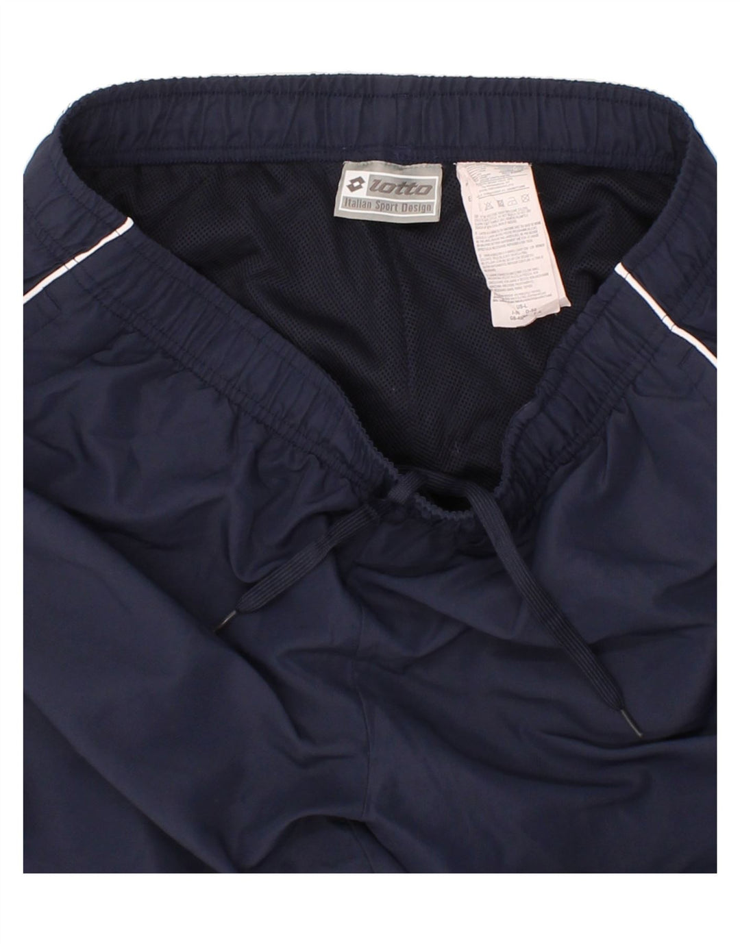 LOTTO Mens Tracksuit Trousers Joggers Size 40/42 Medium Navy Blue Vintage Lotto and Second-Hand Lotto from Messina Hembry 