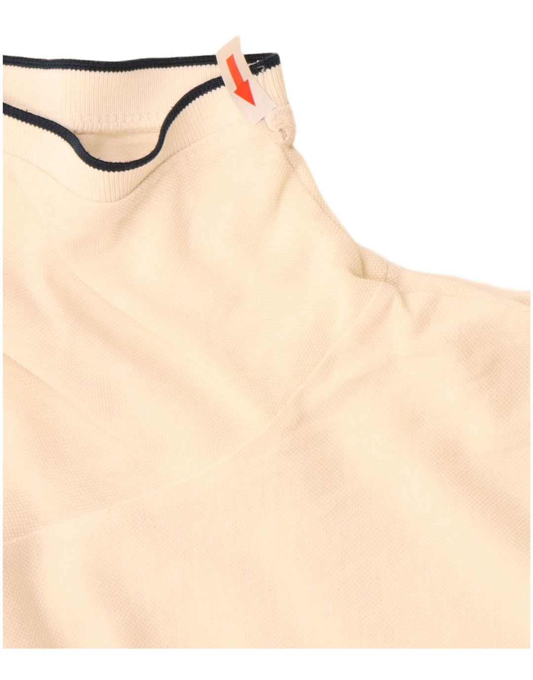 Męska koszulka polo Superdry 2XL w kolorze złamanej bieli, bawełniana