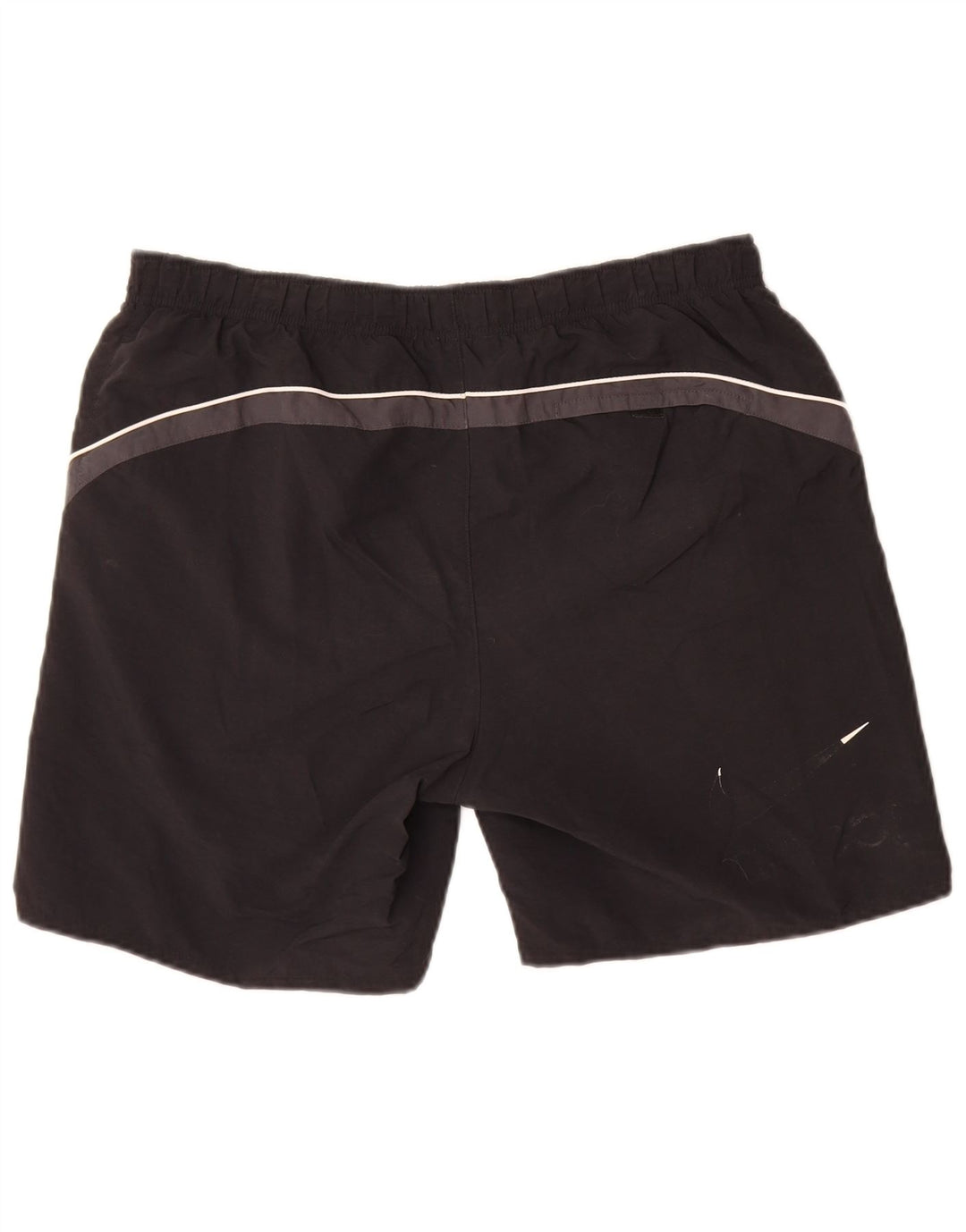 Męskie spodenki sportowe Nike, średni czarny nylon z blokami kolorów