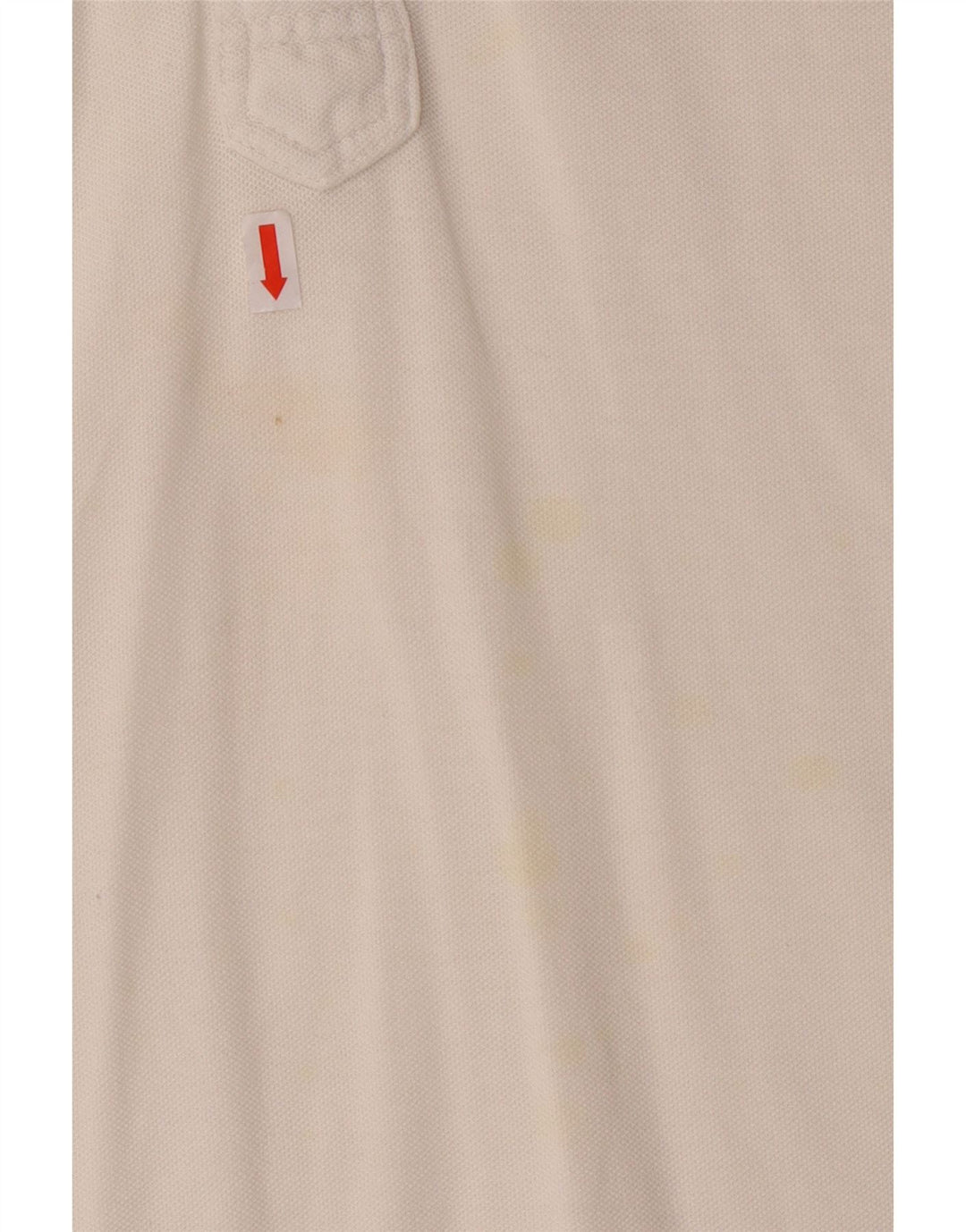 BELFE & BELFE Mens Polo Shirt XL White Cotton