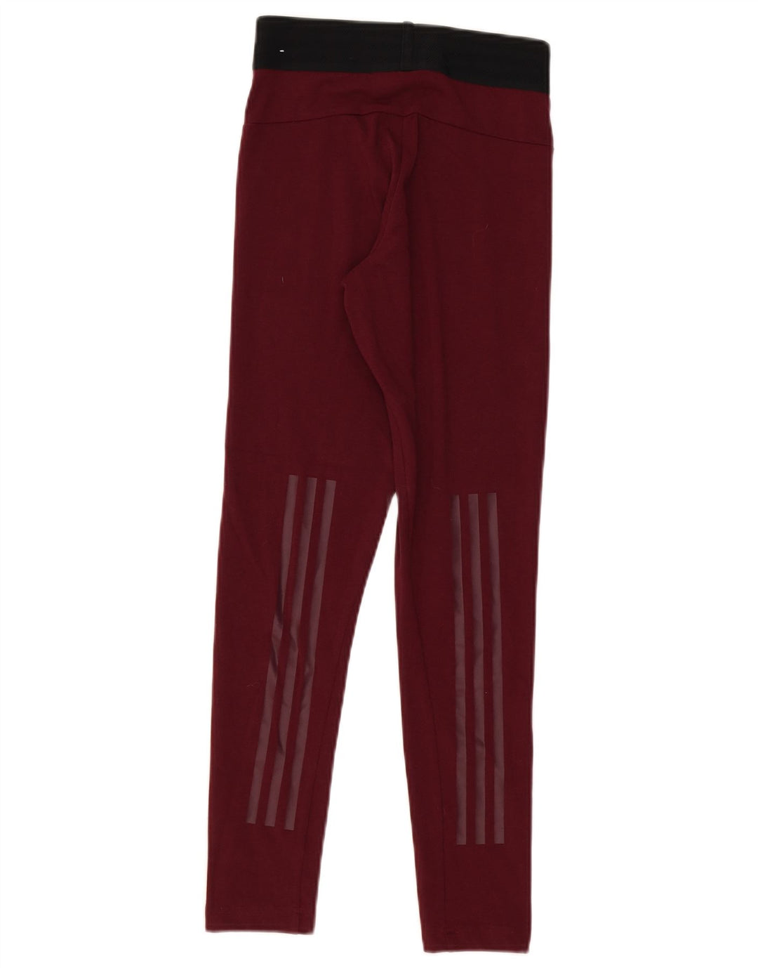 Legginsy damskie Adidas UK 4/6 XS Burgundowa bawełna