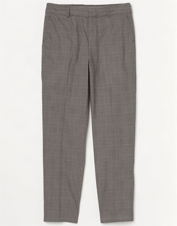 Spodnie Chino damskie Tommy Hilfiger US 14 XL W36 L32 Szare pepitka