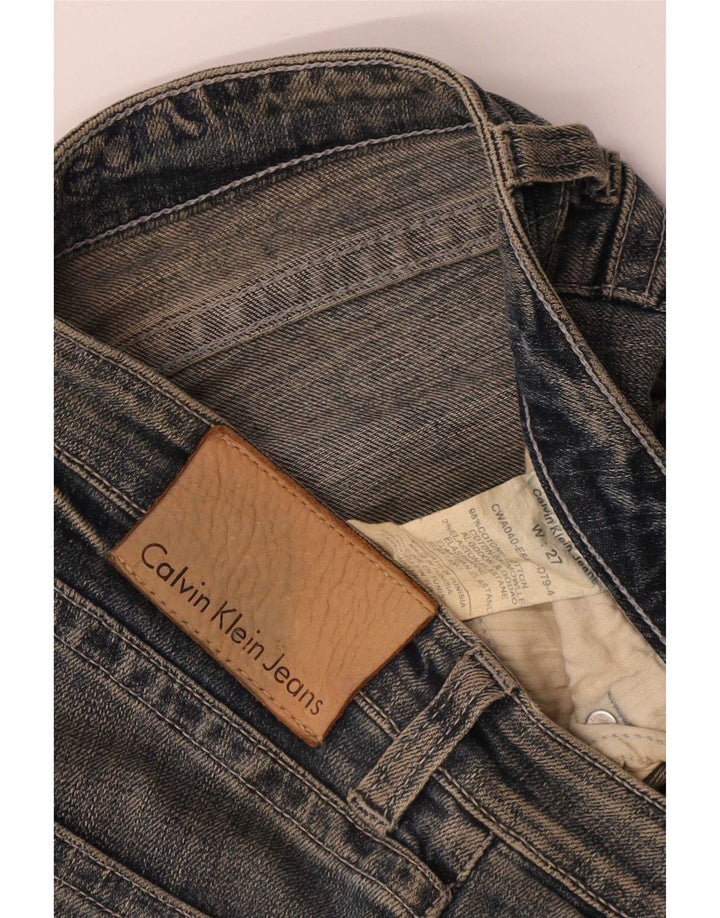 Damskie dżinsy Calvin Klein W27 L34 Niebieskie bawełniane