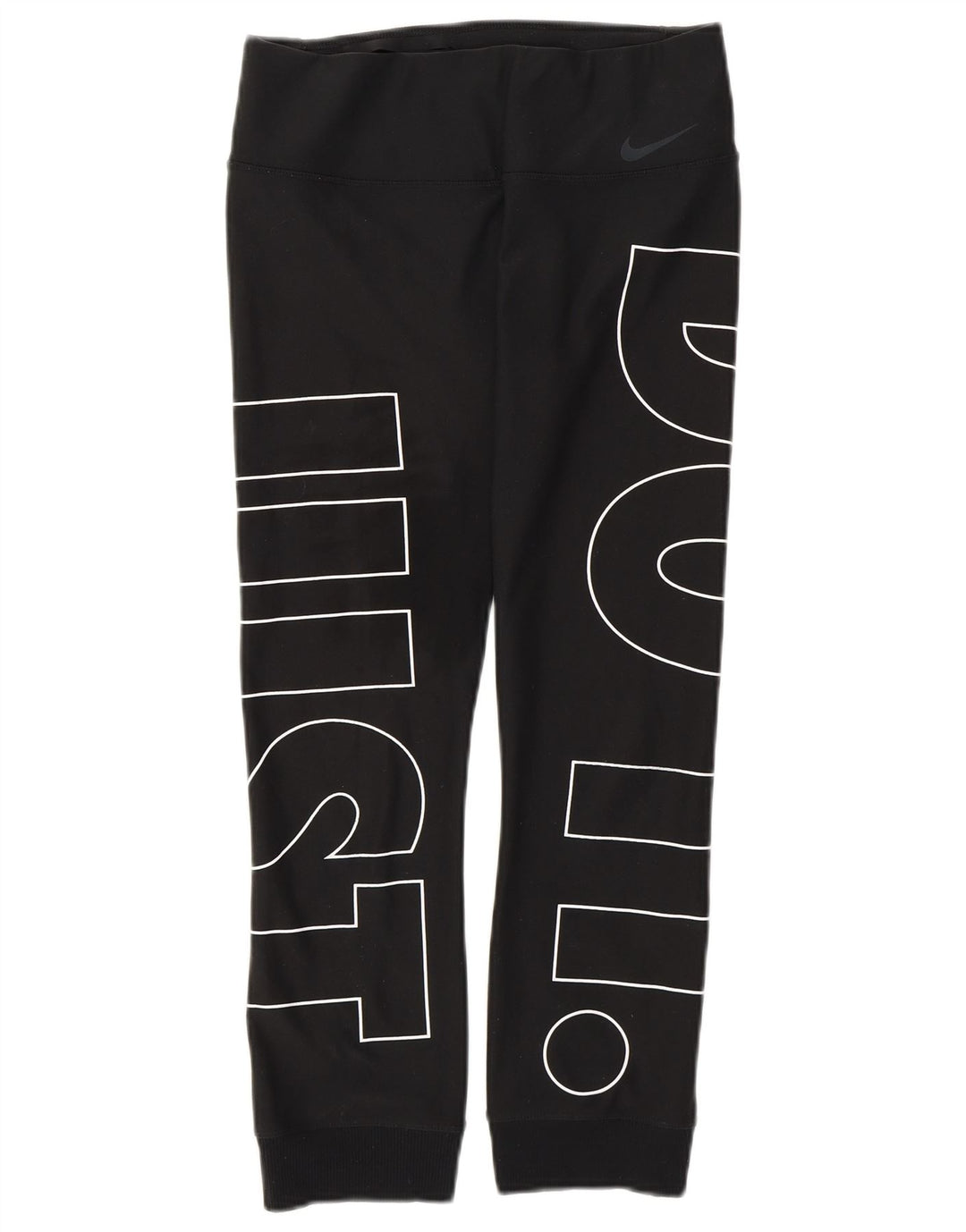 Damskie spodnie dresowe NIKE Dri Fit Graphic Joggers UK 8 Small Black