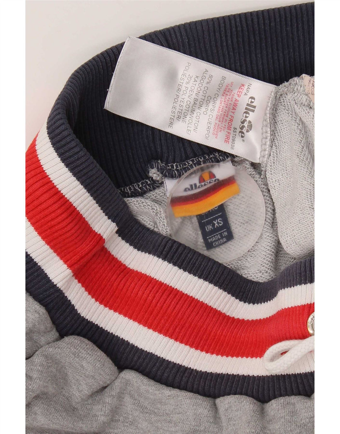 Męskie spodenki sportowe Ellesse Graphic XS, szara bawełna