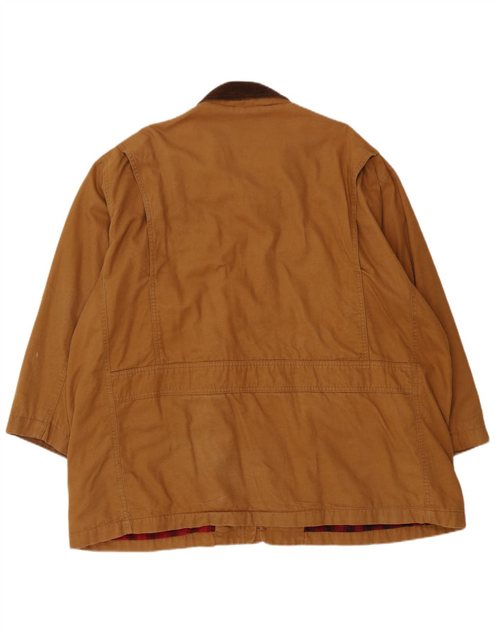 Kurtka męska Orvis Utility UK 44 2XL Brązowa bawełna