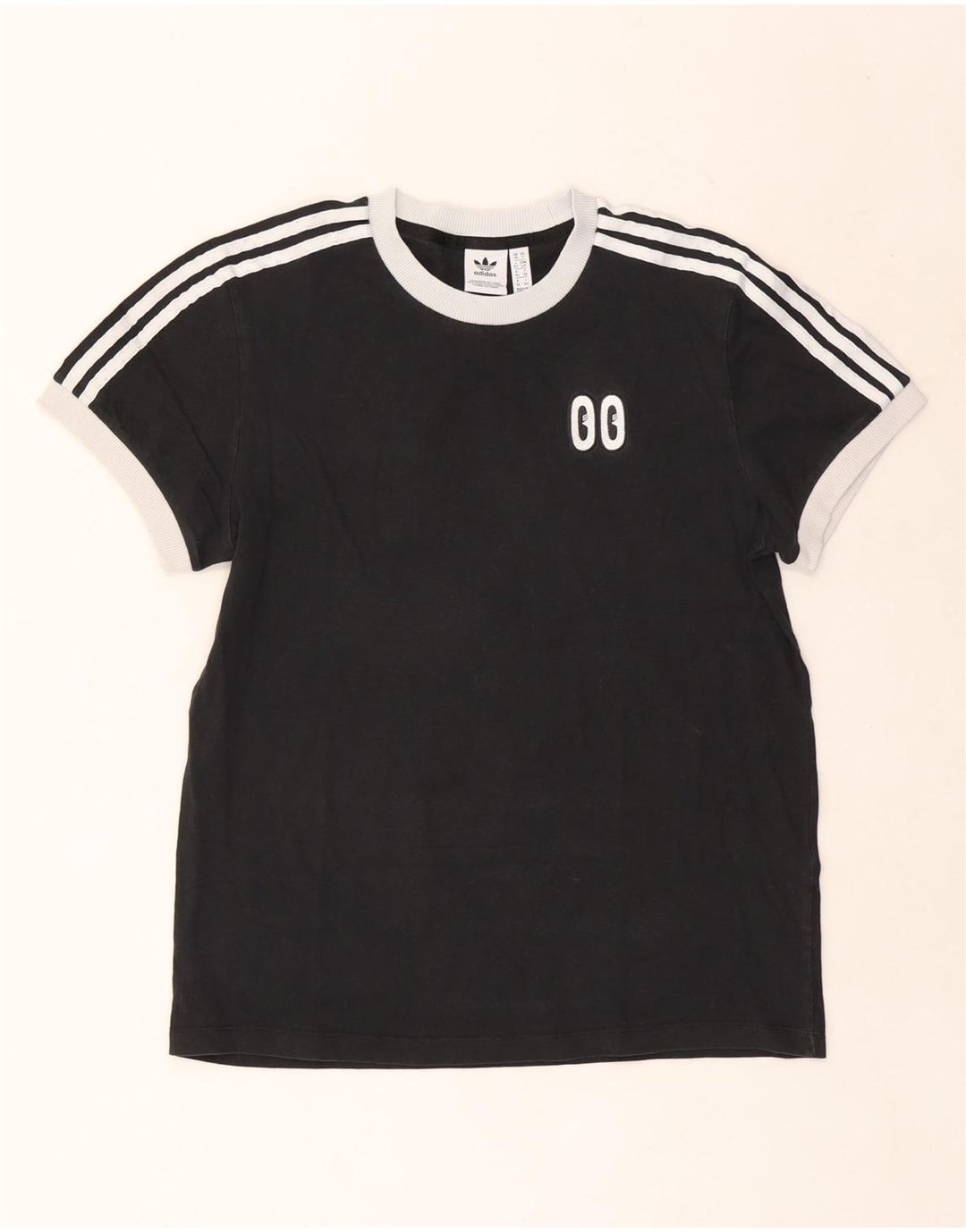 Damska koszulka Adidas Top UK 10, mała czarna