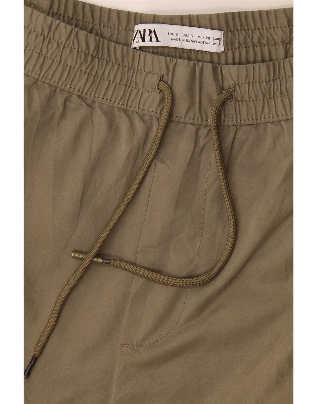 Spodnie damskie Zara Joggers Cargo, małe W30 L25 Khaki