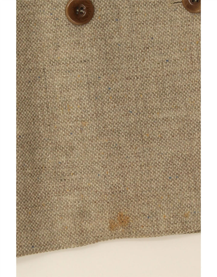 Damska marynarka dwurzędowa Escada EU 44 XL Szara wełna