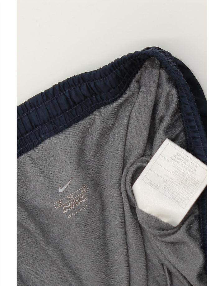 Męskie spodenki sportowe Nike Dri Fit XL, granatowe, poliestrowe
