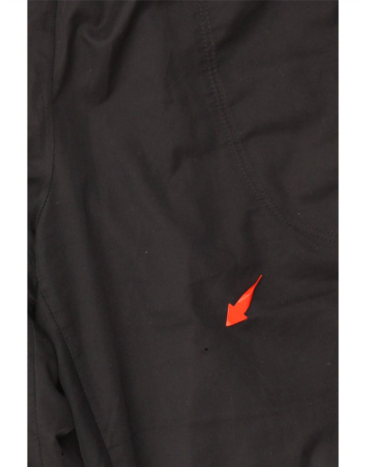 Damskie spodnie dresowe ADIDAS Climalite UK 12, średni czarny poliester