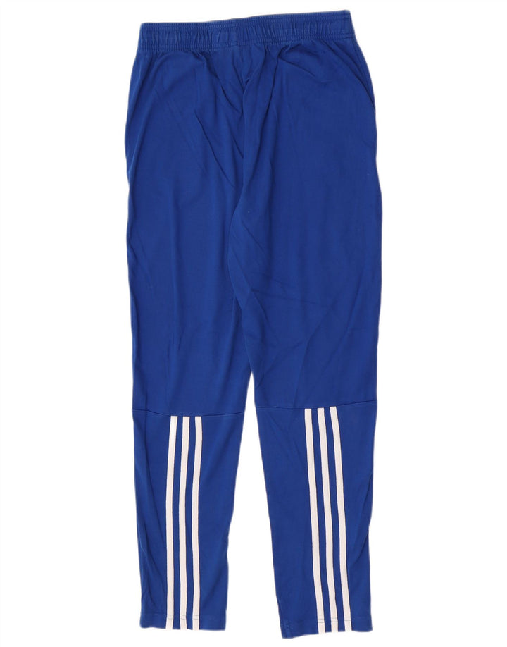 Adidas Chłopięce Spodnie Dresowe 13-14 Lat Niebieskie Bawełniane