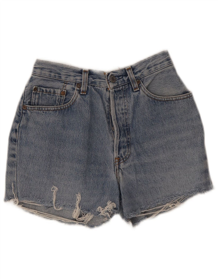Damskie spodenki jeansowe Levi's w trudnej sytuacji W28 Średnioniebieskie bawełniane