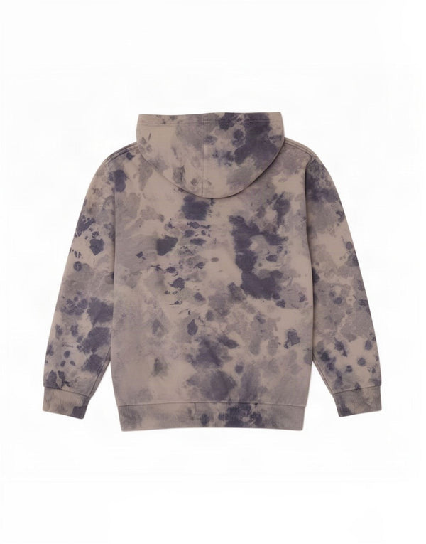 Dziewczęca bluza z kapturem Nike w wieku 12–13 lat, duża, niebieska, bawełniana typu Tie Dye