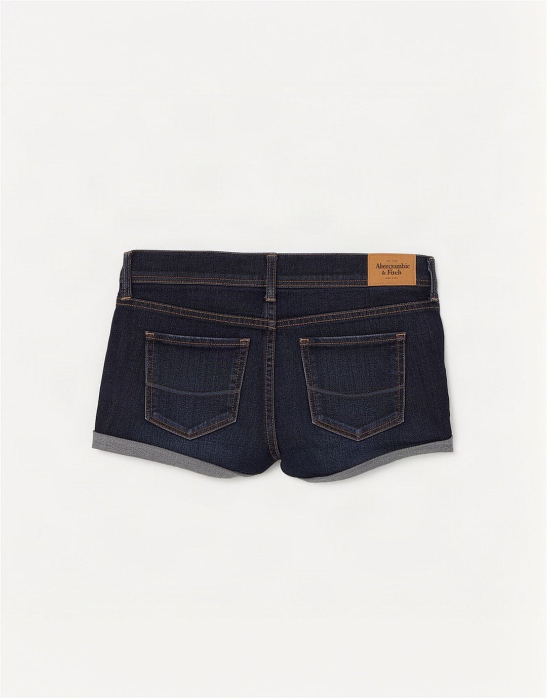 Damskie spodenki jeansowe Abercrombie & Fitch US 8 Medium W29 granatowe