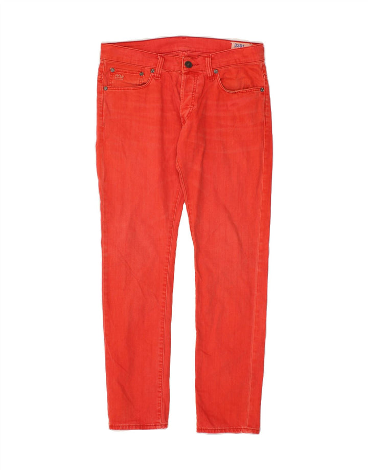 G-STAR Womens Slim Jeans W30 L29 Red | Vintage G-Star | Thrift | Second-Hand G-Star | Used Clothing | Messina Hembry 