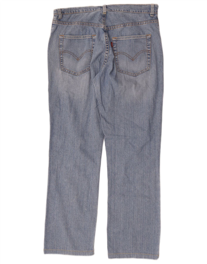 Damskie proste dżinsy Levi's W31 L28 Niebieskie bawełniane