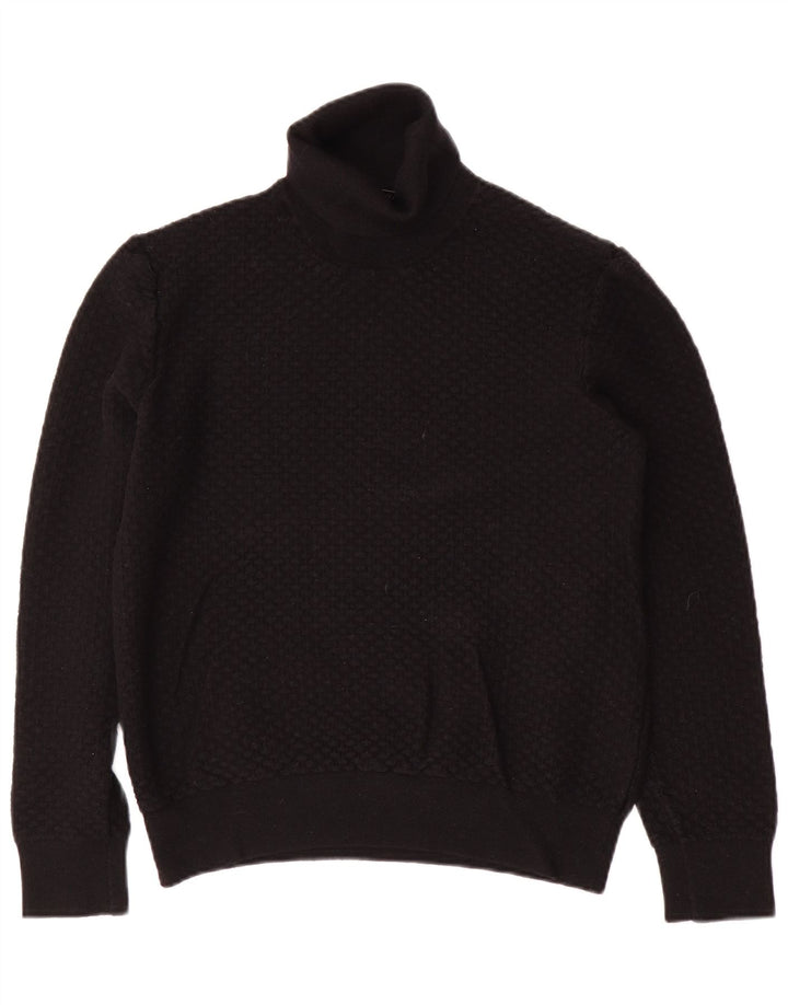 Damski sweter z golfem TRUSSARDI UK 20 2XL czarny